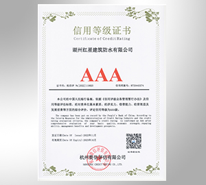 企業信用等級AAA