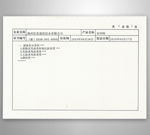 全國工業產品許可證明細